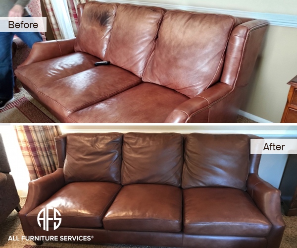 All Leather Repairs, How To Repair Discoloration On Leather Sofa